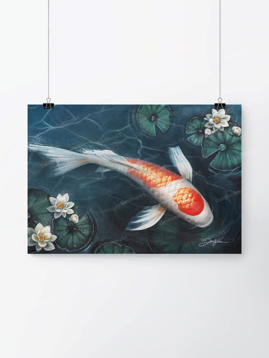 Koifish (Kunstdruck)