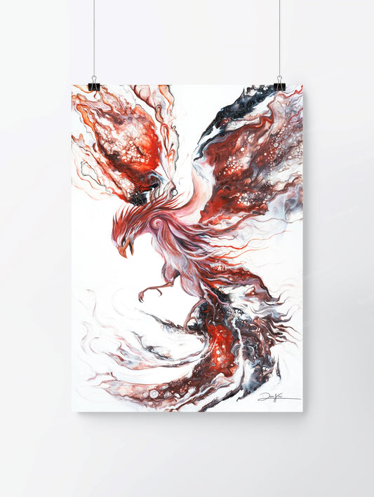 Phoenix (Kunstdruck)